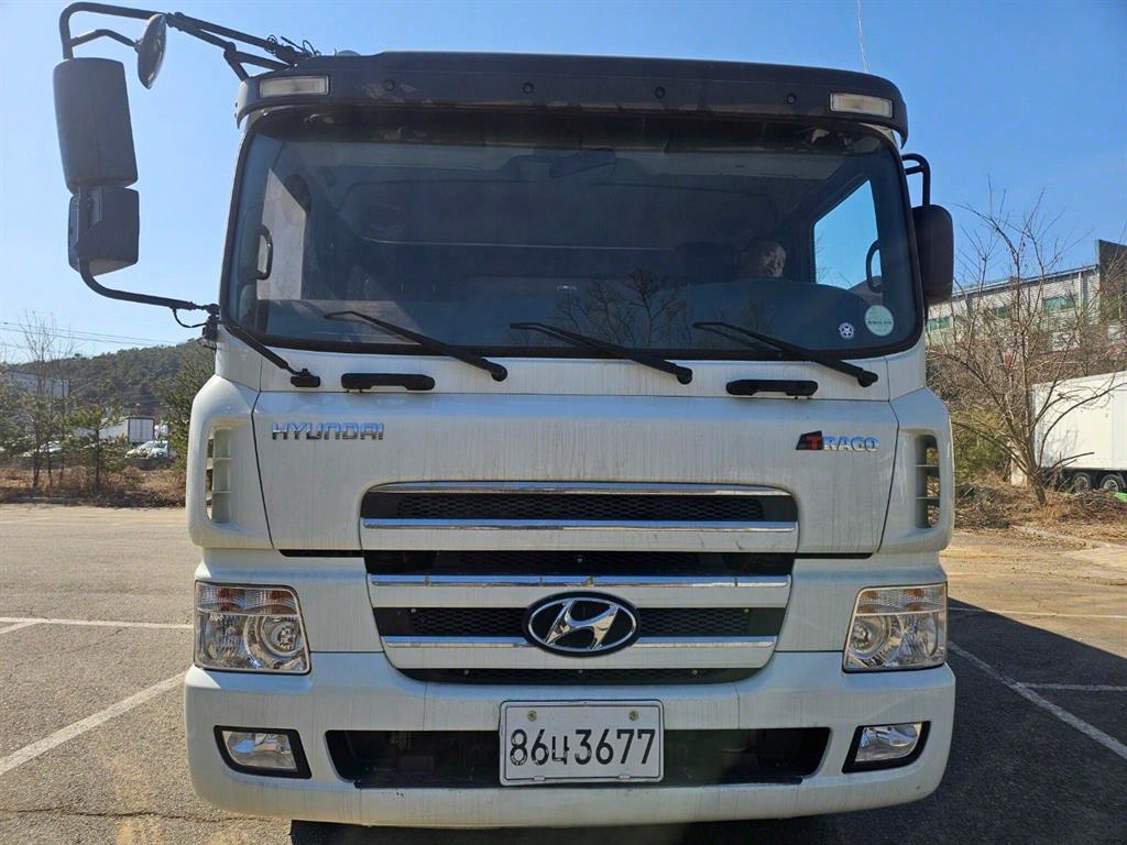 현대 2011년식 주행 457,215km 11.5톤 광림 1404 집게차 중고 화물차 상세 이미지 2