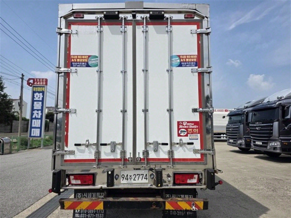 대우 프리마 8.5톤 써브메인 후축 냉동탑 2022년식 주행 293,825km 중고 화물차 상세 이미지 5