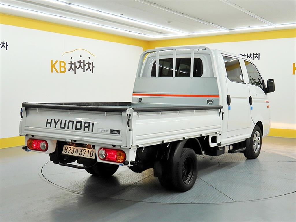 현대 포터2 1톤 더블캡 초장축 카고 2023년식 주행 45,812km 중고 화물차 상세 이미지 4