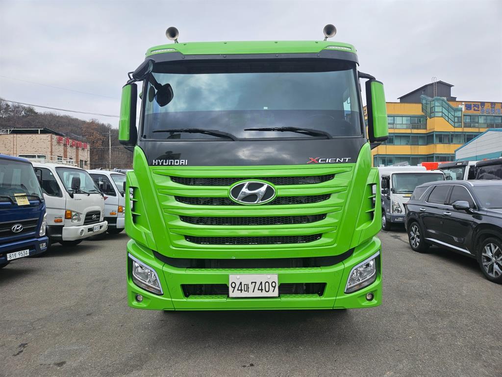 현대 엑시언트 24톤 원쓰리 암롤트럭 2018년식 주행 421,260km 중고 화물차 상세 이미지 3