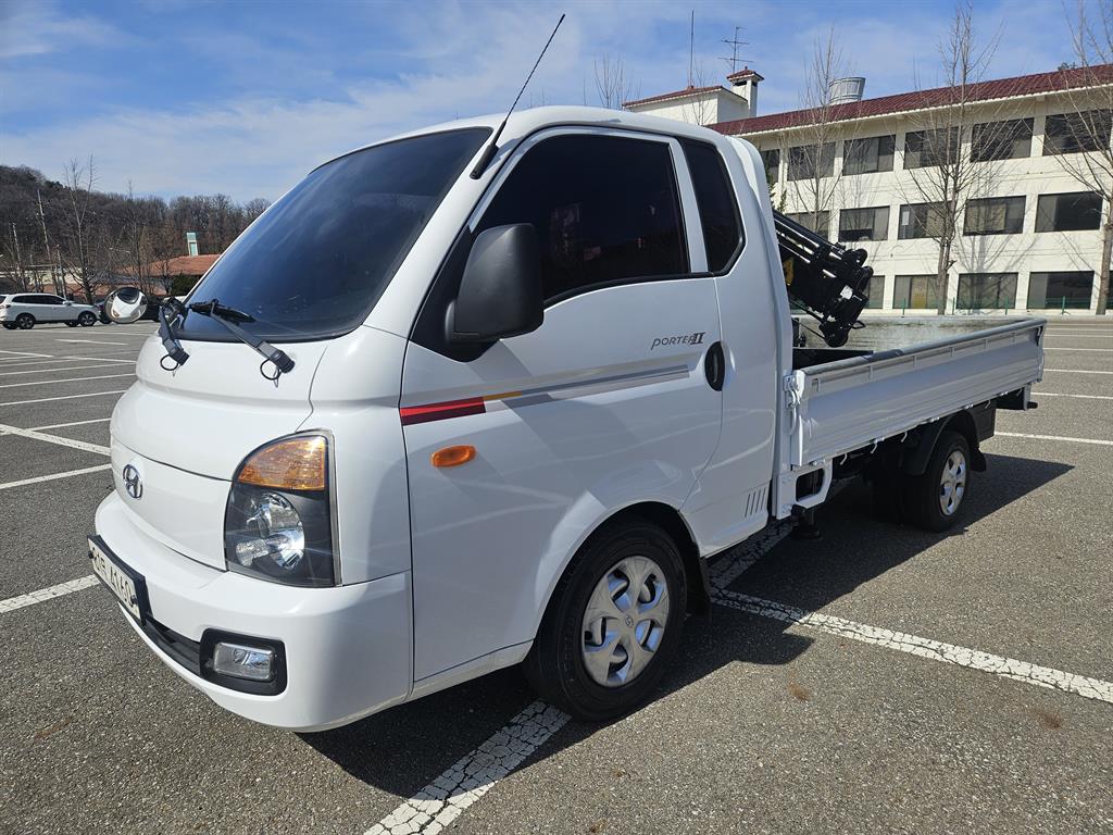 현대 포터2 1톤 동해433L 크레인 2018년식 주행 170,553km 중고 화물차 상세 이미지 2