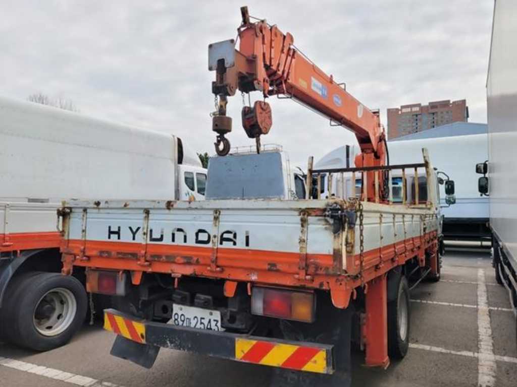 현대 5톤 광림 1256 카고크레인 2003년식 주행 576,678km 중고 화물차 상세 이미지 5