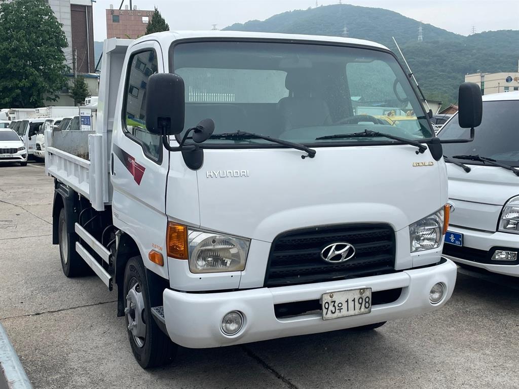 현대 e-마이티 2.5톤 구변 덤프 2011년식 중고 화물차 2011-02 주행 356,500km 대표 이미지