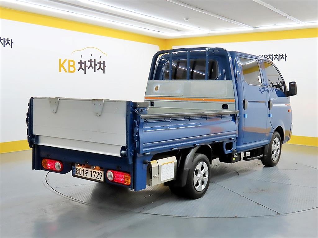 현대 포터2 1톤 파워게이트 더블캡 2023년식 주행 12,337km 중고 화물차 카고 상세 이미지 4