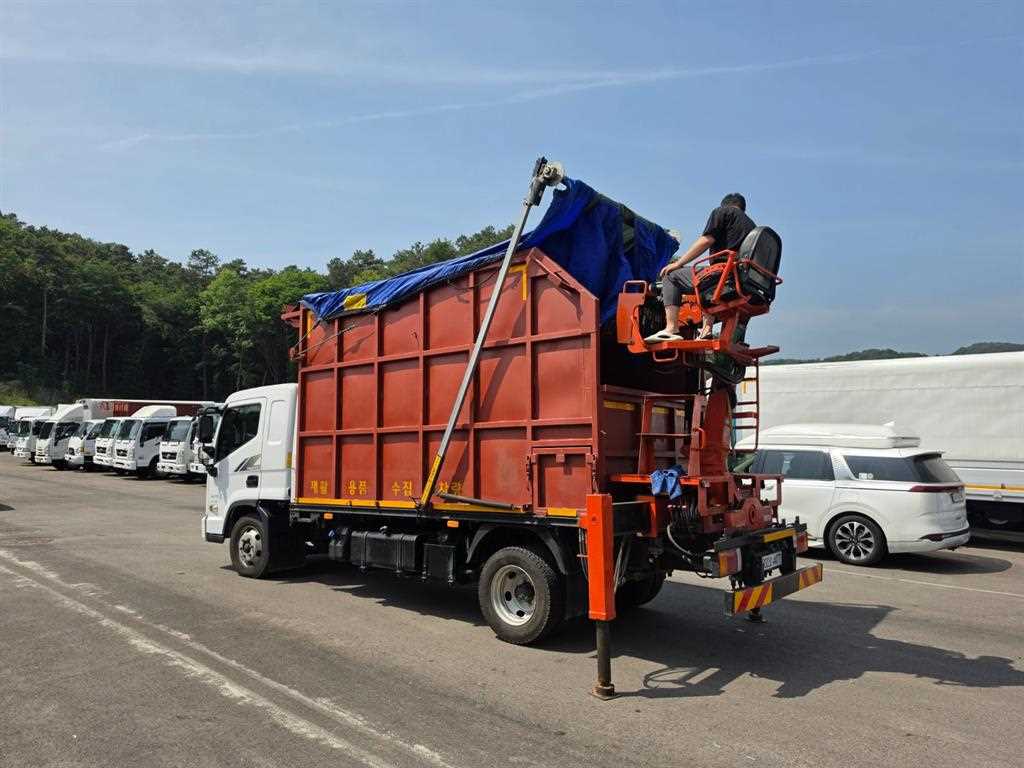 현대 올뉴마이티 3.5톤 광림594 집게차 2026년식 주행 5,000km 중고 화물차 상세 이미지 10