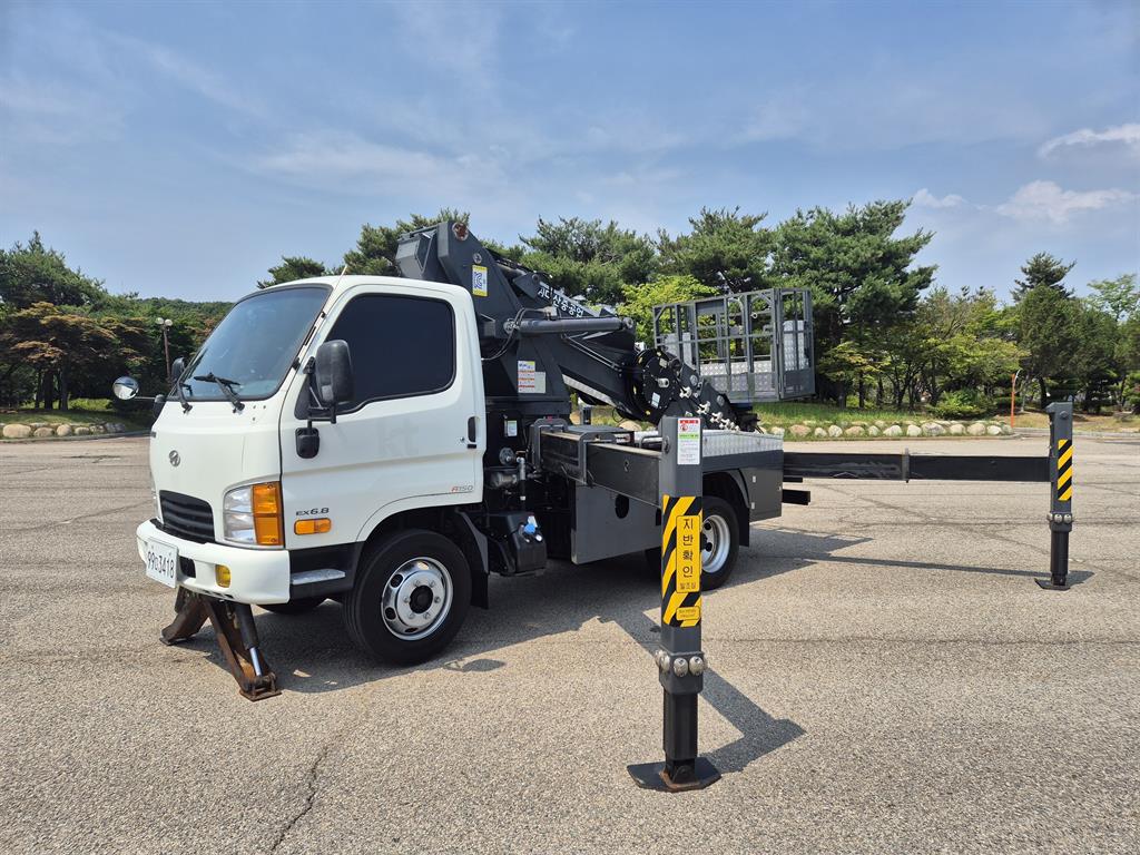 2.5톤 다산240 고소작업차 2020년식 주행 9,014km 중고 화물차 바가지차 상세 이미지 10