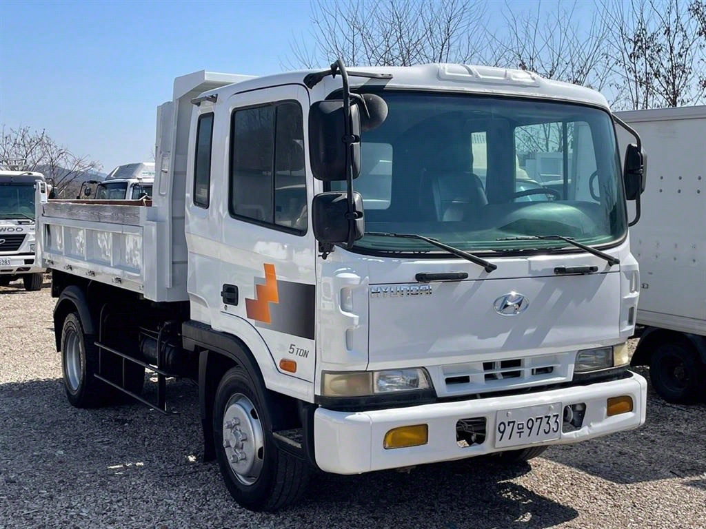 현대 4.5톤 덤프 2001년식 중고 화물차 2001-07 주행 393,272km 상세 이미지 3
