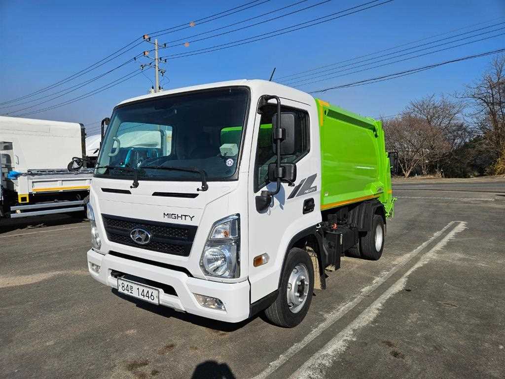 현대 3.5톤 덤프형 압착진개차 2019년식 주행 291,989km 중고 화물차 상세 이미지 3