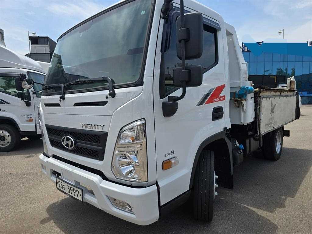 2023년형 주행 23,192km 현대 마이티 3.5톤 정품 덤프 중고 화물차 대표 이미지
