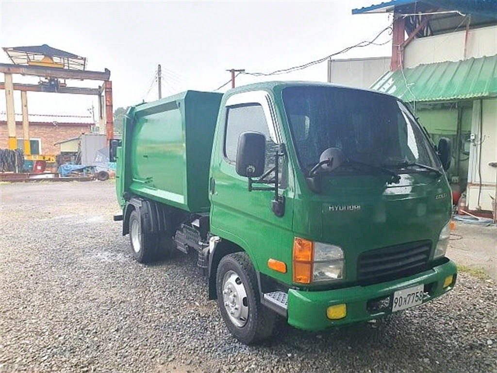 현대 2.5톤 압착 진개차 2017년식 주행 139,142km 중고 화물차 상세 이미지 3