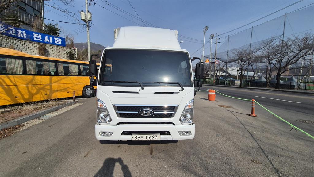 2.5톤 익스하이 내장탑 파워게이트 2019년식 주행 227,600km 중고 화물차 익스탑 상세 이미지 14
