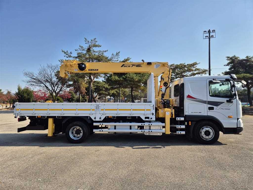 5톤 수산746 카고크레인 2021년식 주행 27,510km 중고 화물차 상세 이미지 4