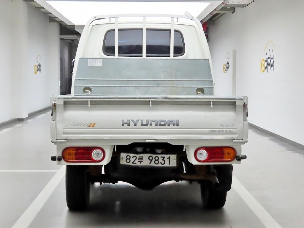 현대 포터2 4WD 1톤 더블캡 장축 카고 2014년식 주행 104,000km 중고 화물차 상세 이미지 3