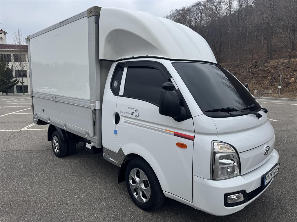 현대 포터2 슈퍼캡 초장축 1톤 윙바디 2022년식 주행 86,242km 중고 트럭 상세 이미지 2