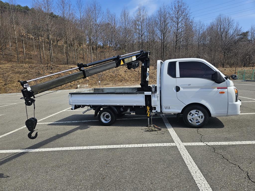 현대 포터2 1톤 동해433L 크레인 2018년식 주행 170,553km 중고 화물차 상세 이미지 17