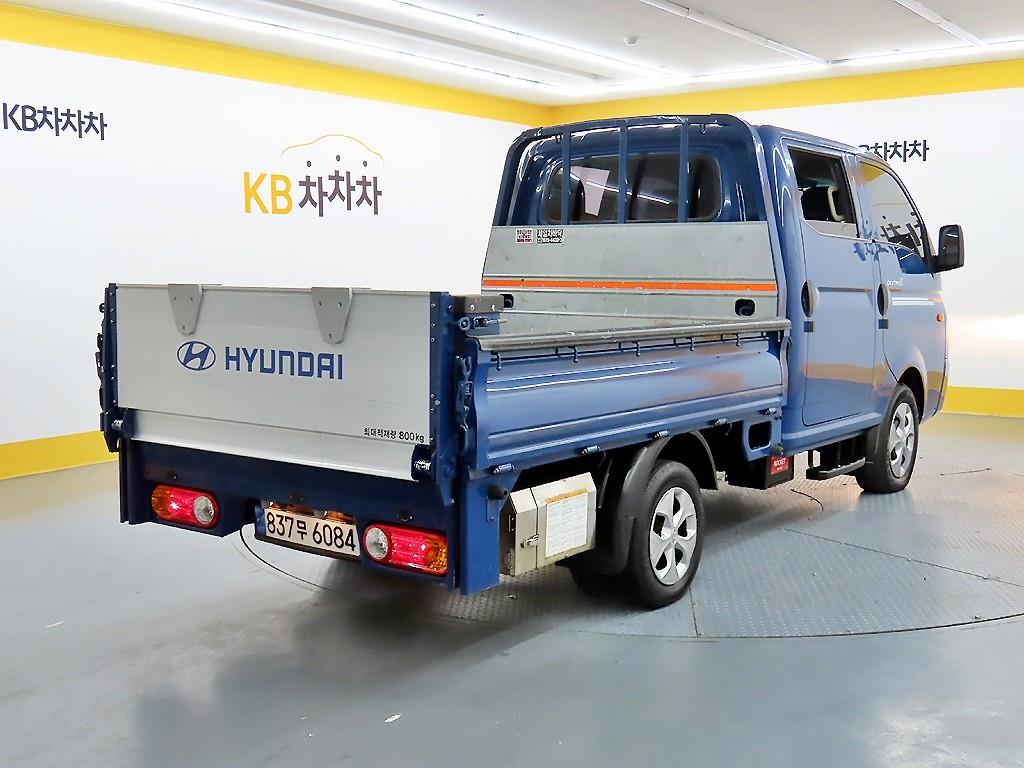 현대 포터2 더블캡 1톤 파워게이트 2023년식 주행 18,704km 중고 화물차 그 밖에 상세 이미지 4
