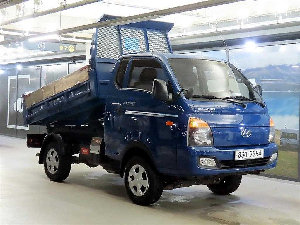 현대 포터2 1톤 4WD 순정덤프 2016년형 주행 12,596km 중고 화물차 상세 이미지 6