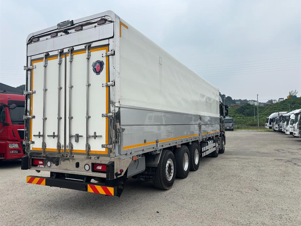 스카니아 S500 25톤 후축 상승윙바디 2020년식 주행 829,235km 중고 화물차 상세 이미지 6