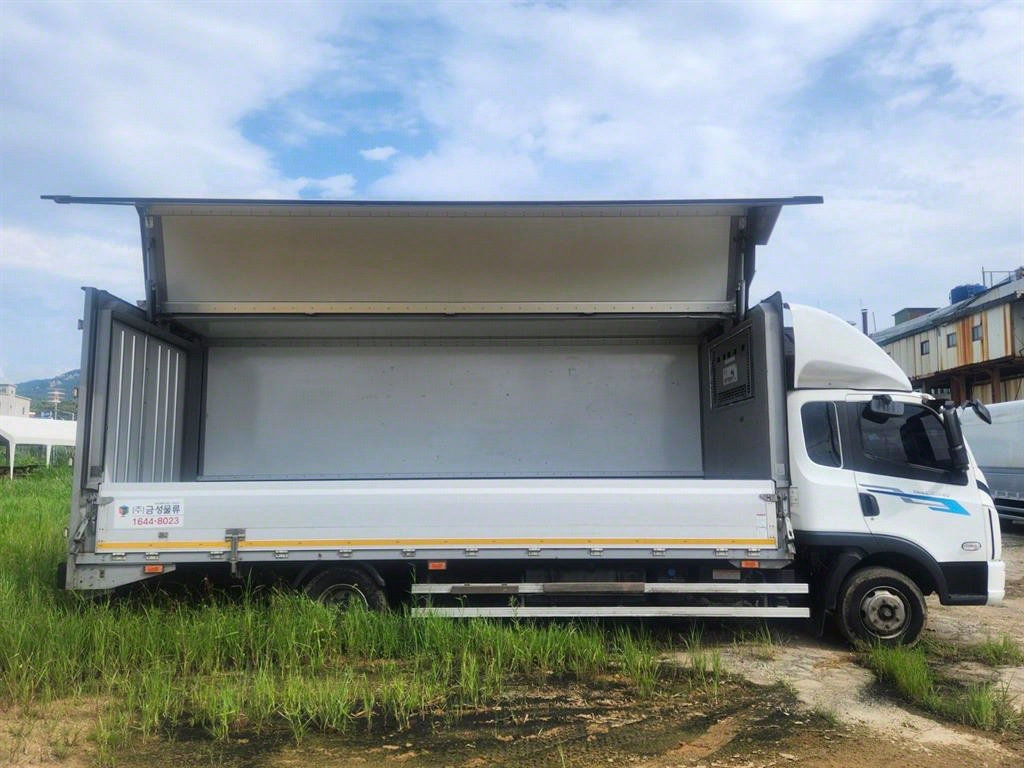 대창모터스 더 쎈 3.5톤 냉장 윙바디 2021년식 주행 295,000km 중고 화물차 냉동탑 상세 이미지 9