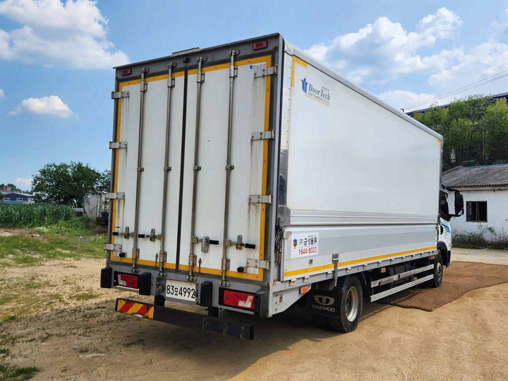 대창모터스 더 쎈 3.5톤 냉장 윙바디 2021년식 주행 295,000km 중고 화물차 냉동탑 상세 이미지 6