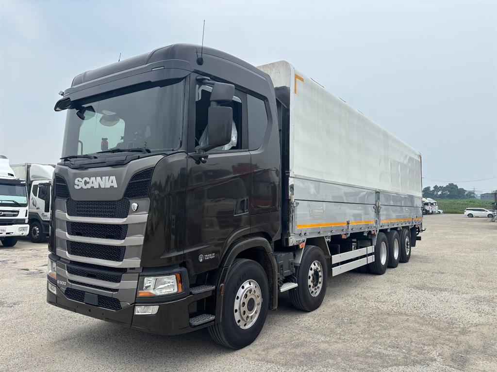스카니아 S500 25톤 후축 상승윙바디 2020년식 주행 829,235km 중고 화물차 상세 이미지 3