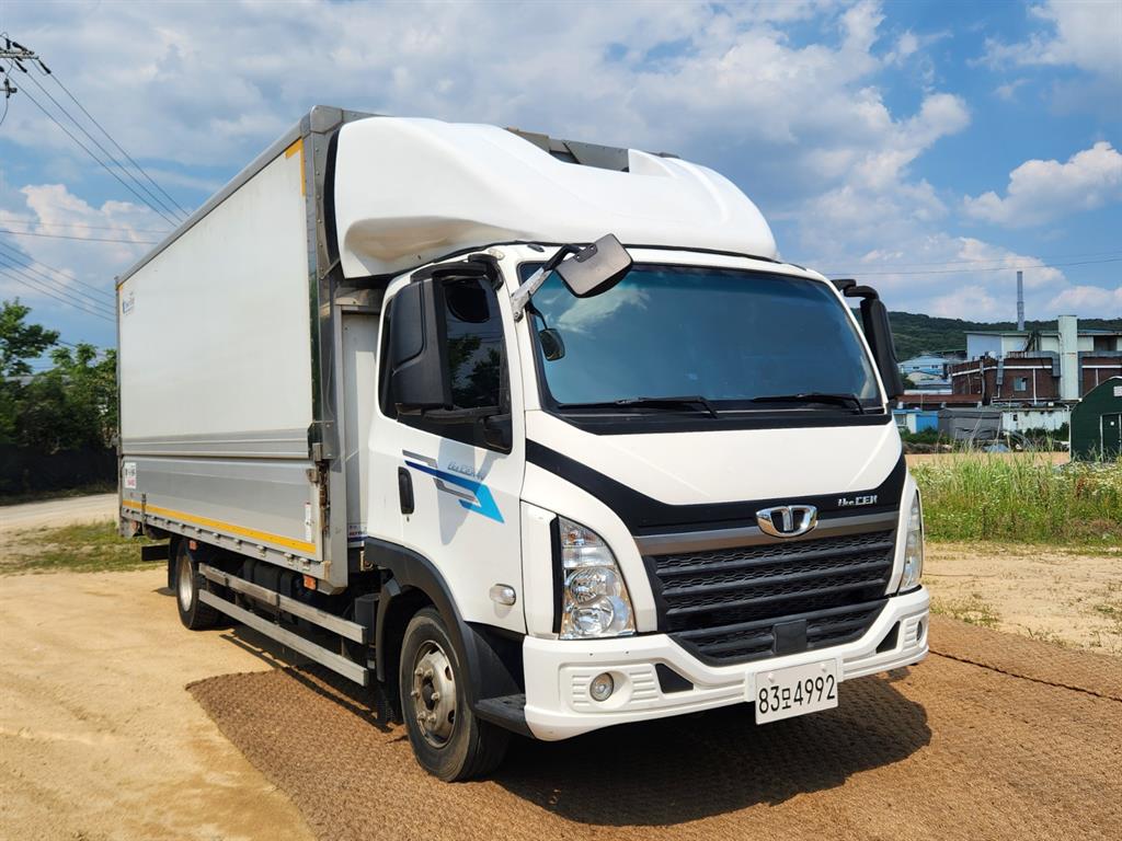 대창모터스 더 쎈 3.5톤 냉장 윙바디 2021년식 주행 295,000km 중고 화물차 냉동탑 상세 이미지 3