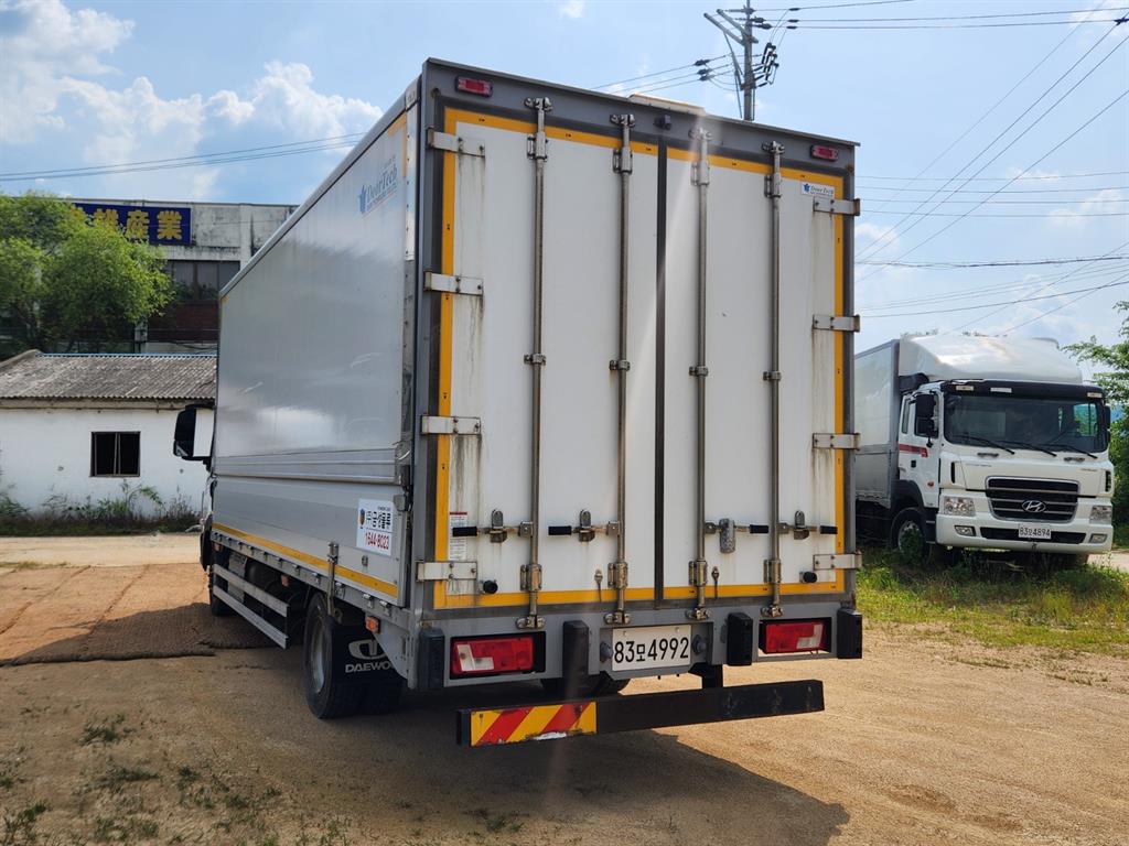 대창모터스 더 쎈 3.5톤 냉장 윙바디 2021년식 주행 295,000km 중고 화물차 냉동탑 상세 이미지 4
