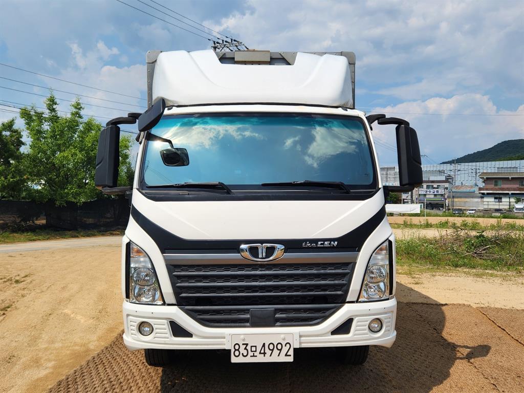 대창모터스 더 쎈 3.5톤 냉장 윙바디 2021년식 주행 295,000km 중고 화물차 냉동탑 상세 이미지 2