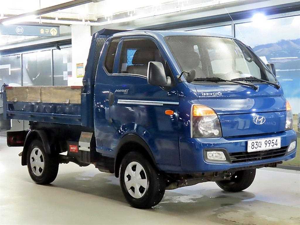 현대 포터2 1톤 4WD 순정덤프 2016년형 주행 12,596km 중고 화물차 대표 이미지