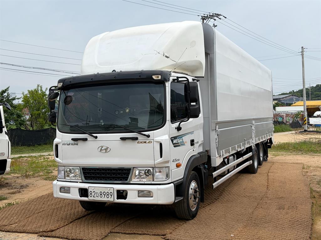 현대 메가트럭 4.5톤 윙바디 2016년식 주행 656,583km 중고 화물차 대표 이미지