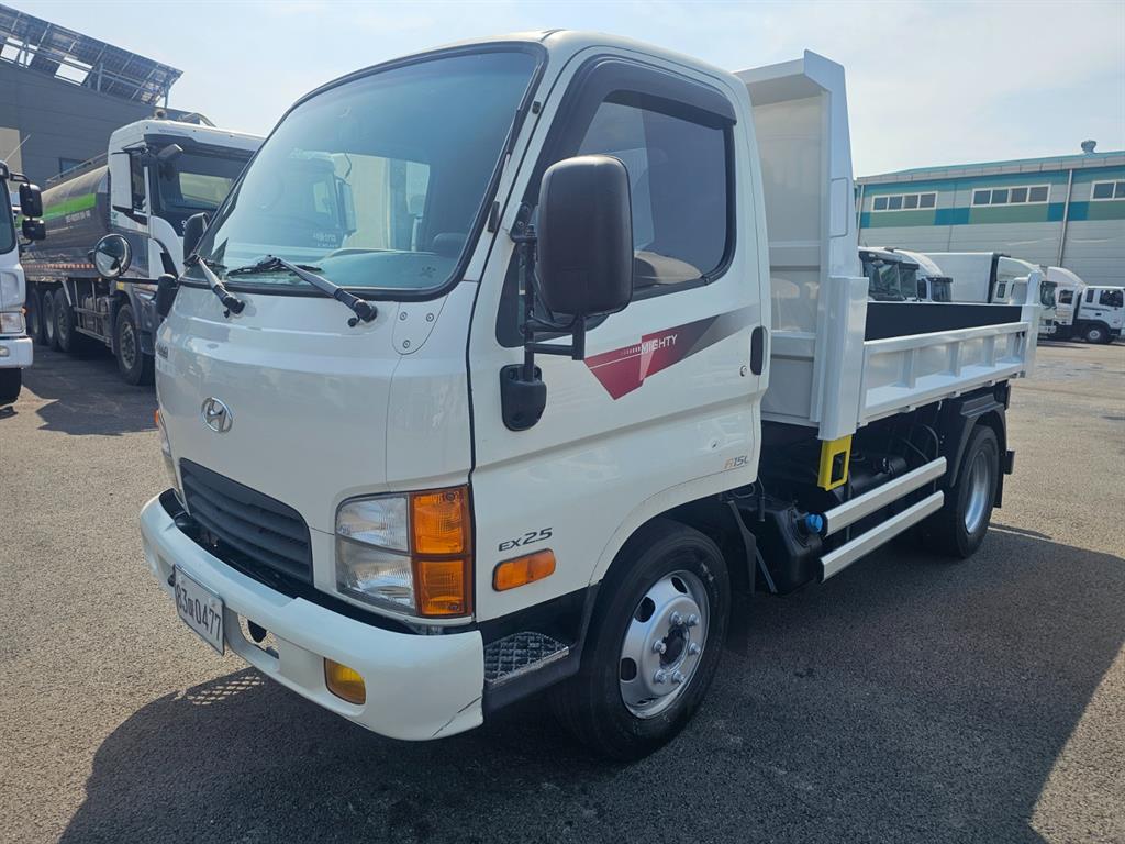 현대 e-마이티 큐티 2.5톤 덤프 2019년식 중고 트럭 2019-04 주행 208,657km 대표 이미지