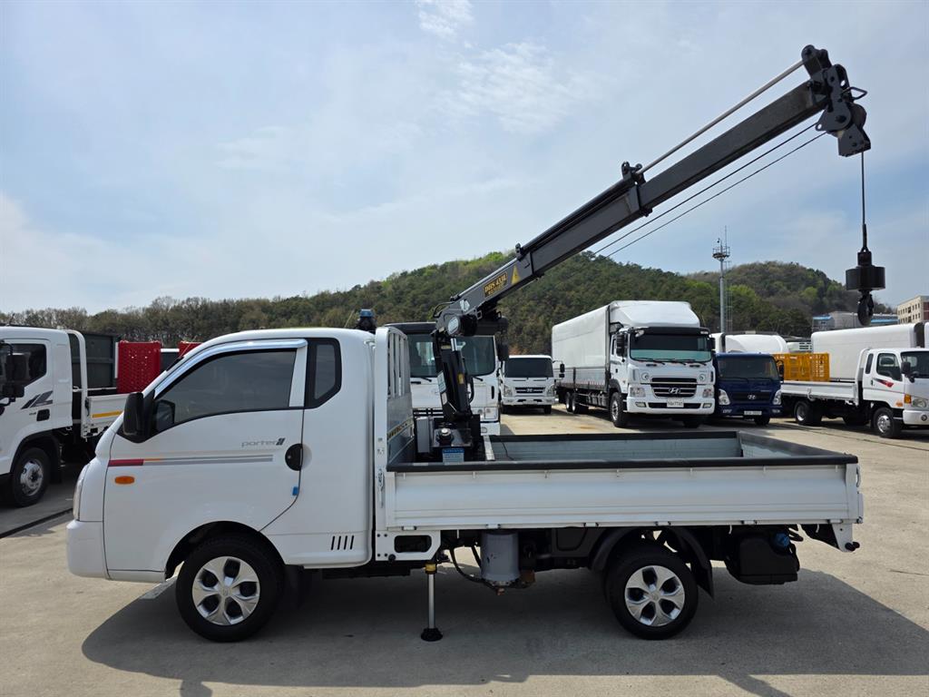 현대 포터2 1톤 동해 433L 크레인 2021년식 중고 화물차 2021-08 주행 48,289km 상세 이미지 10