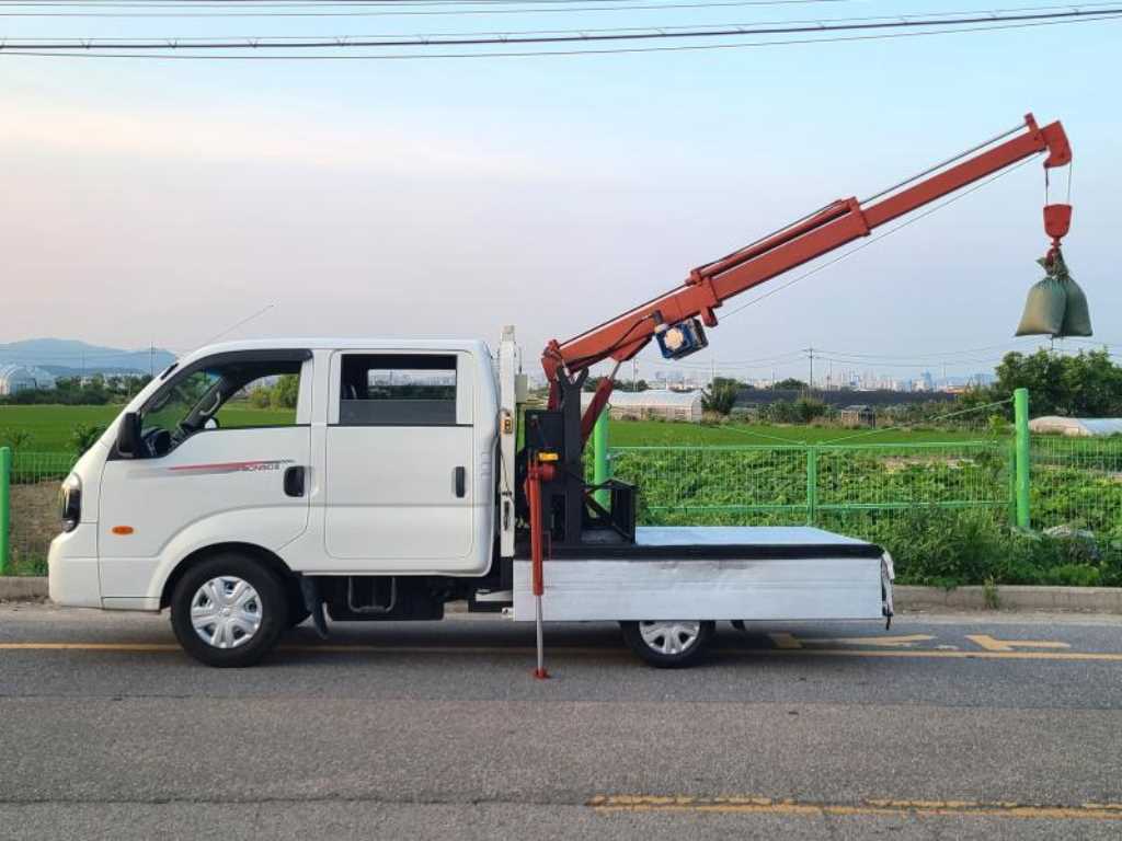 기아 더 뉴 봉고3 1톤 크레인 2021년식 주행 170,789km 중고 화물차 대표 이미지