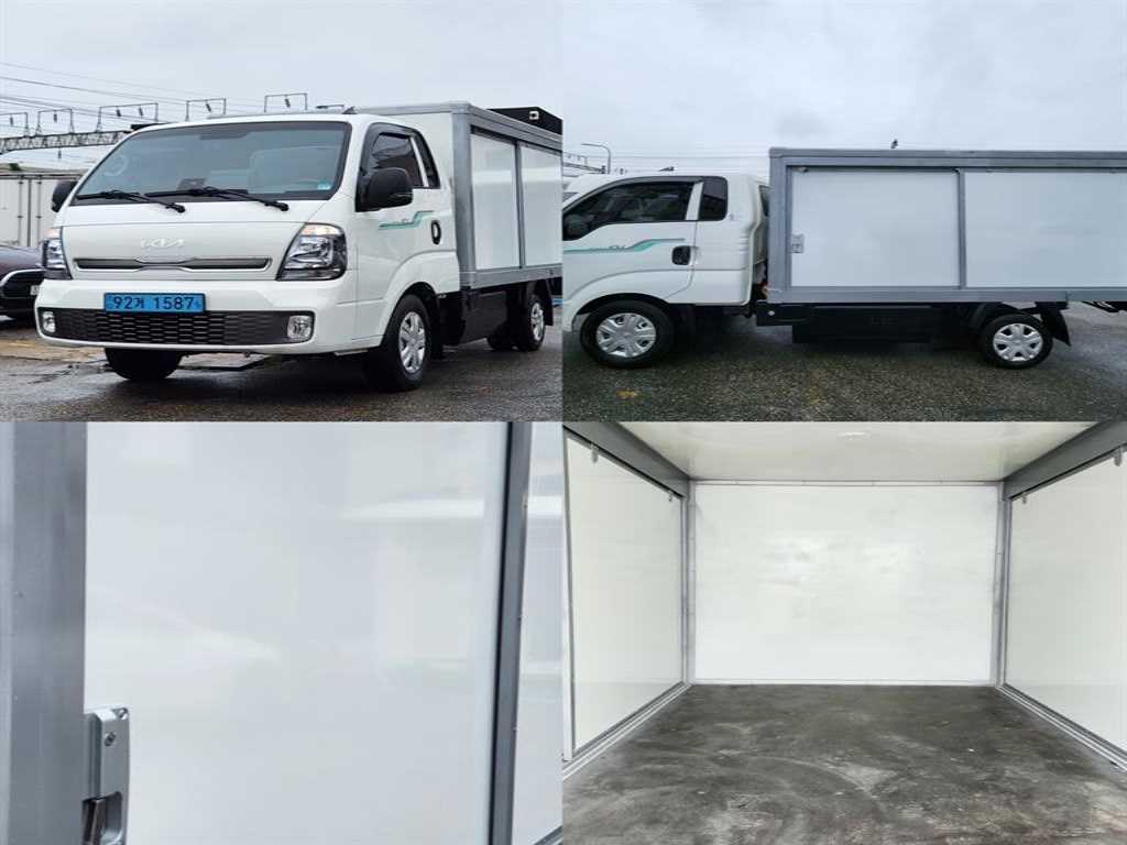 기아 봉고3 EV 1톤 저상 내장탑 2022년식 주행 65,933km 중고 화물차 대표 이미지