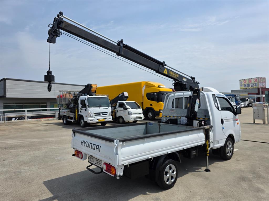 현대 포터2 1톤 동해 433L 크레인 2021년식 중고 화물차 2021-08 주행 48,289km 상세 이미지 11