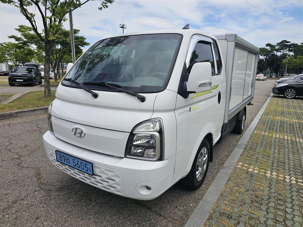 현대 포터2 EV 1톤 저상내장탑 2022년식 중고 화물차 2022-03 주행 80,780km 상세 이미지 2