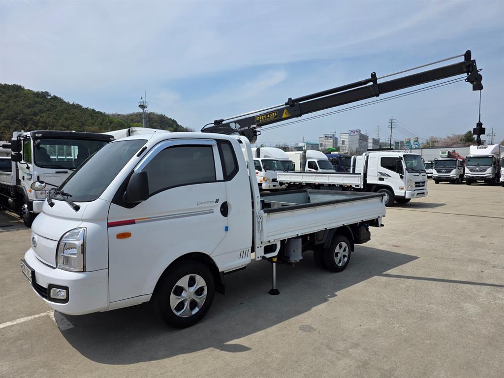 현대 포터2 1톤 동해 433L 크레인 2021년식 중고 화물차 2021-08 주행 48,289km 상세 이미지 9