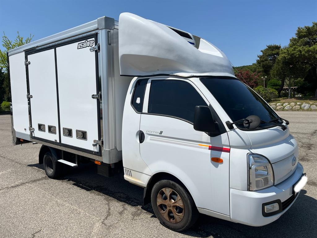 현대 포터2 1톤 3팔레트 하이냉동탑 2022년식 주행 99,958km 중고 화물차 상세 이미지 2