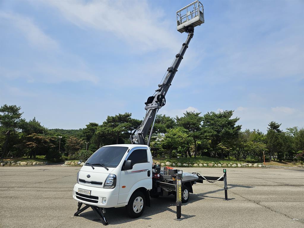 1톤 지톤 아톰200N-4 저상 고소작업차 2021년식 주행 56,147km 중고 화물차 바가지차 상세 이미지 11