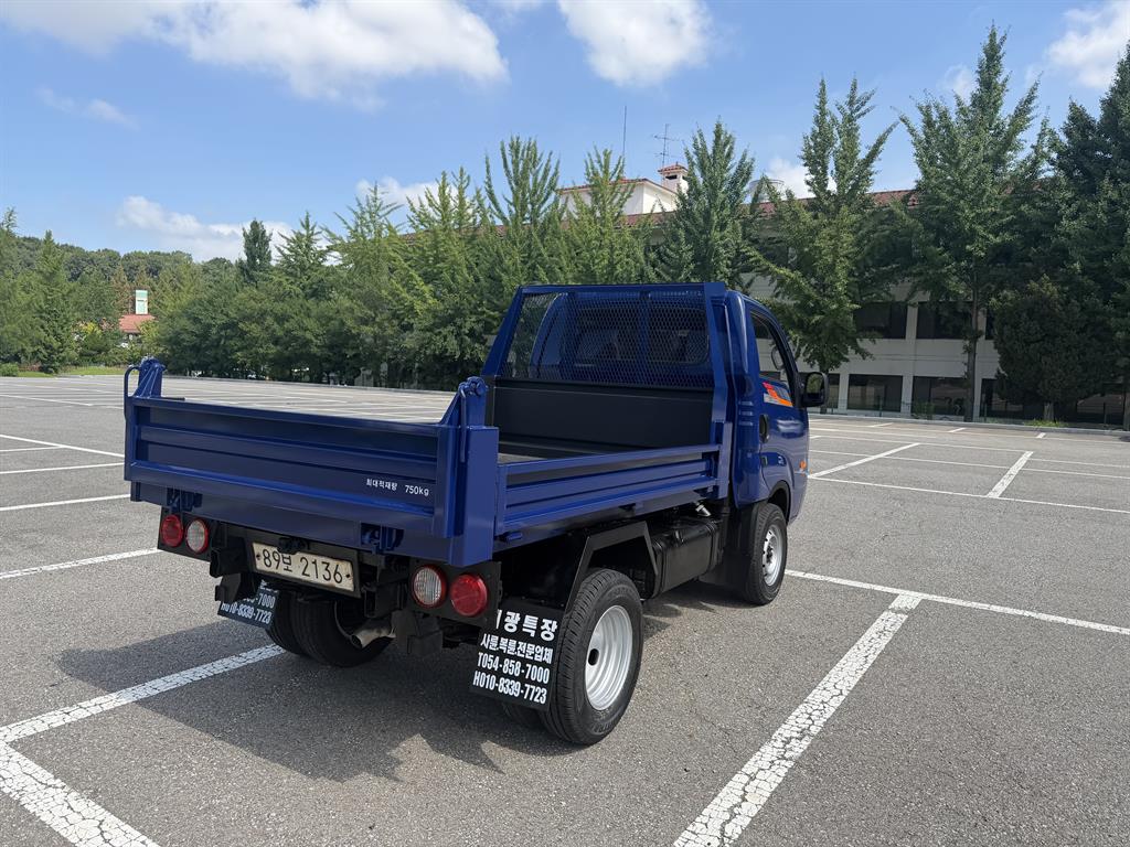 기아 봉고3 1톤 4WD 복륜 덤프 2018년식 주행 74,059km 중고 화물차 상세 이미지 6
