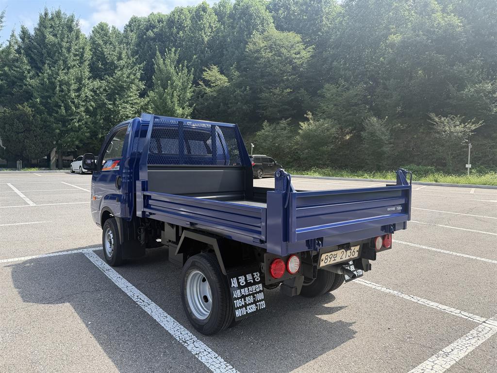 기아 봉고3 1톤 4WD 복륜 덤프 2018년식 주행 74,059km 중고 화물차 상세 이미지 4