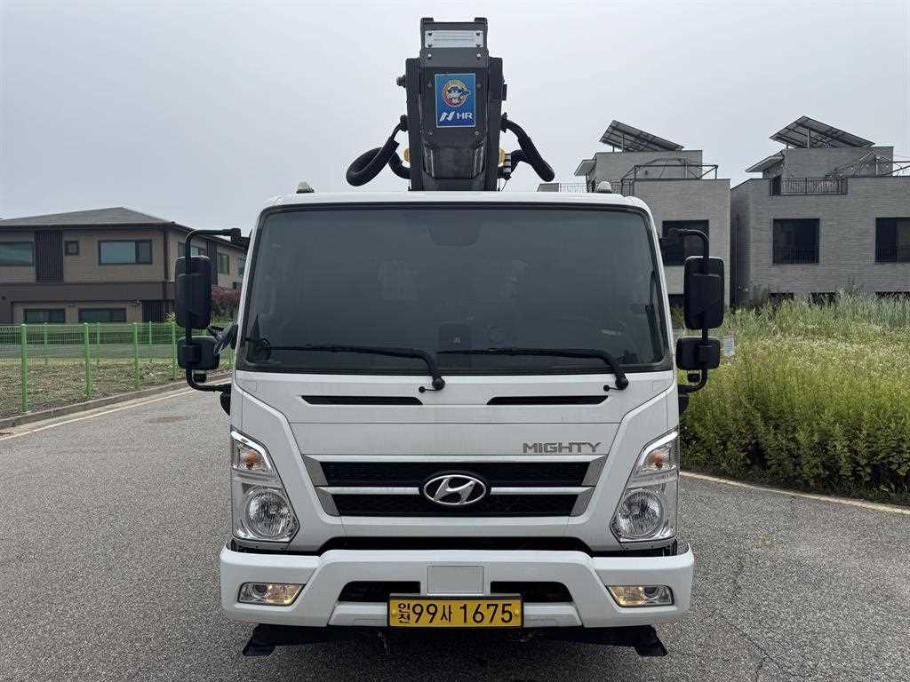 3.5톤 호룡 320SQ 고소작업차 2024년식 주행 19,002km 중고 화물차 바가지차 상세 이미지 2