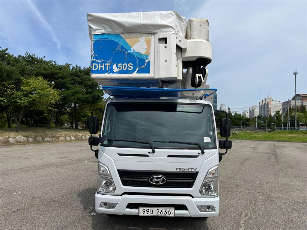 3.5톤 동해 DHT-150S 고압활선 고소작업차 2015년식 주행 41,016km 중고 화물차 바가지차 상세 이미지 2