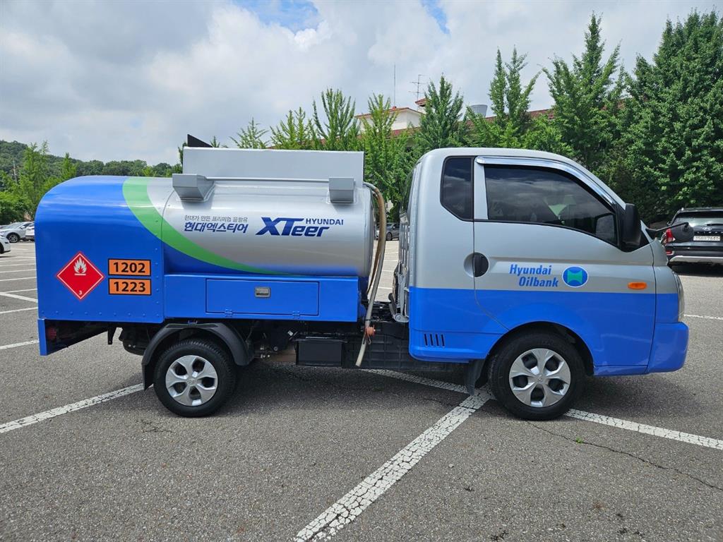 현대 포터2 1.2톤 슈퍼캡 장축 유조차 2020년식 주행 14,545km 중고 화물차 홈/탱크로리 상세 이미지 5