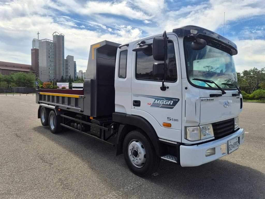현대 5톤 후축 저상덤프 2015년식 주행 248,624km 중고 화물차 대표 이미지