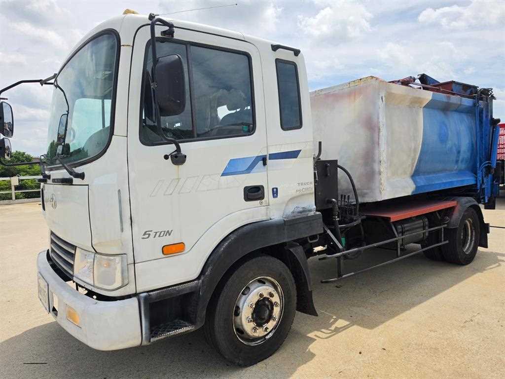 현대 5톤 음식물처리차량 저감장치 2006년식 주행 518,389km 중고 화물차 음식물차 상세 이미지 2