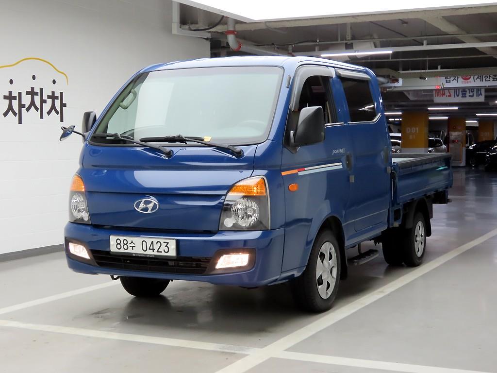 현대 포터2 1톤 더블캡 초장축 스마트 2019년식 주행 53,390km 중고 카고 상세 이미지 2