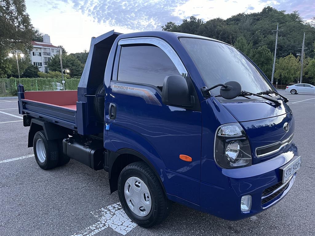 기아 봉고3 1톤 4WD 덤프 2016년식 주행 19,828km 중고 화물차 대표 이미지