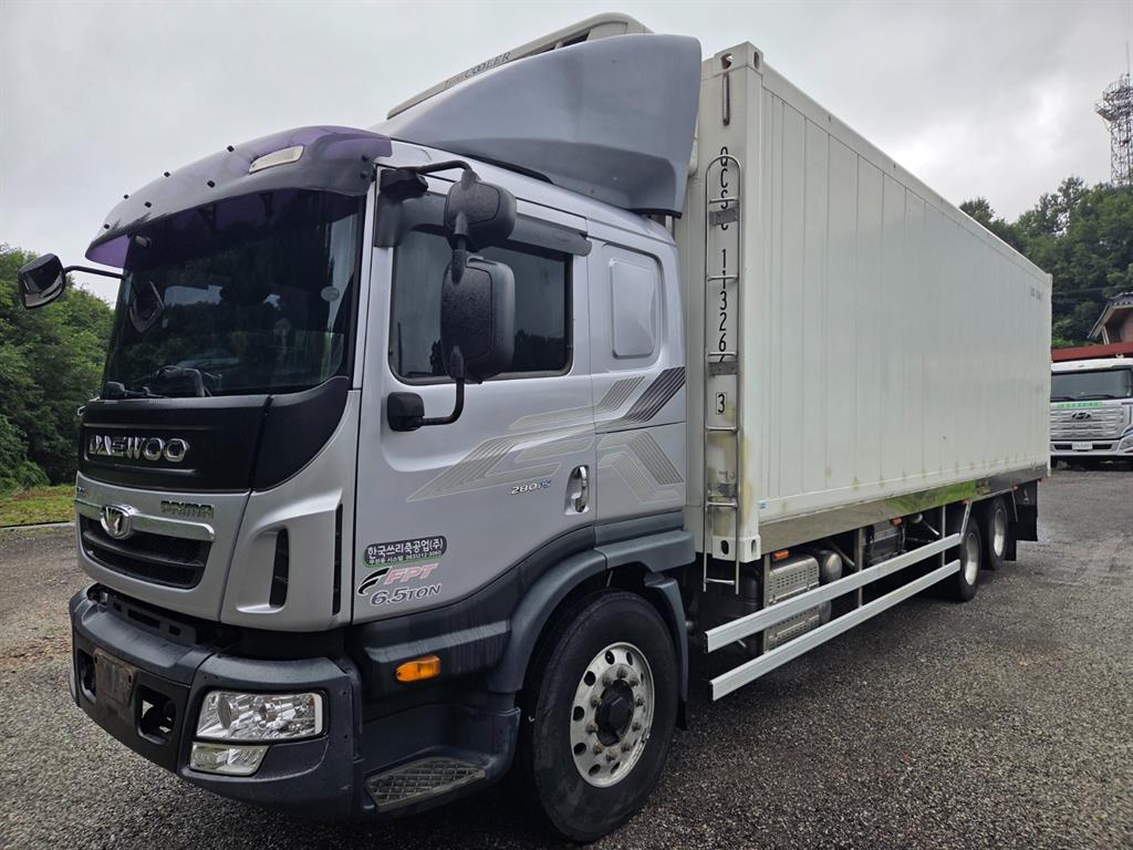 대우 프리마 5톤 컨테이너 투냉탑 2019년식 주행 776,301km 중고 화물차 냉동탑 상세 이미지 3