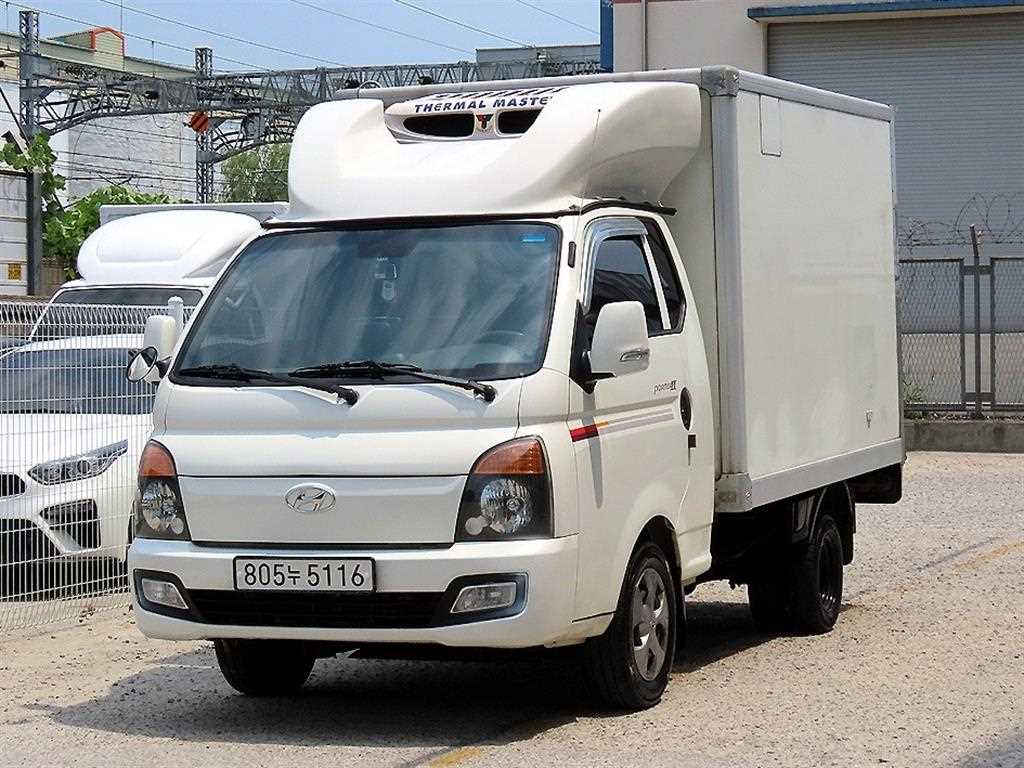 현대 포터2 1톤 슈퍼캡 초장축 하이냉동탑 2018년식 주행 249,884km 중고 화물차 상세 이미지 2